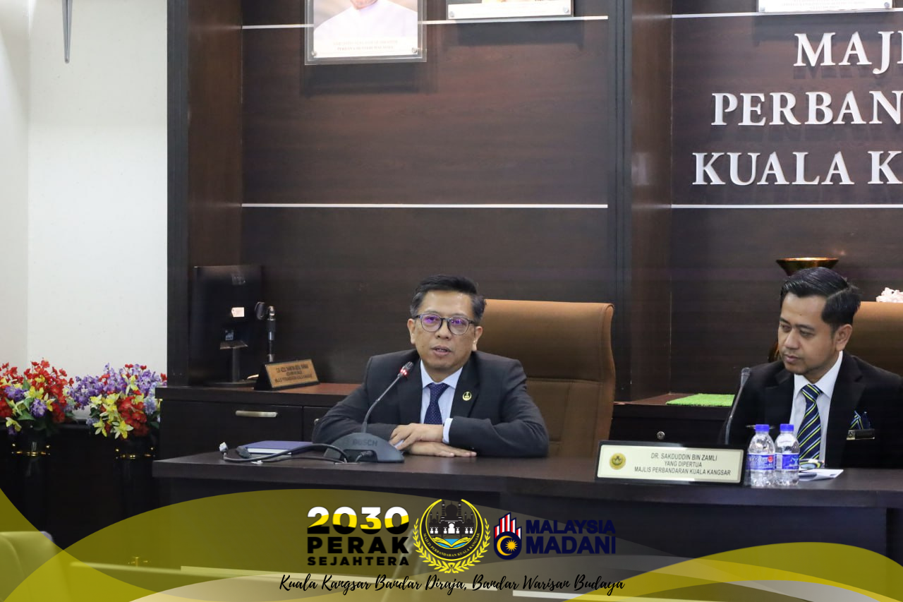 Kunjungan Hormat Pegawai Daerah Kuala Kangsar ke Majlis Perbandaran Kuala Kangsar